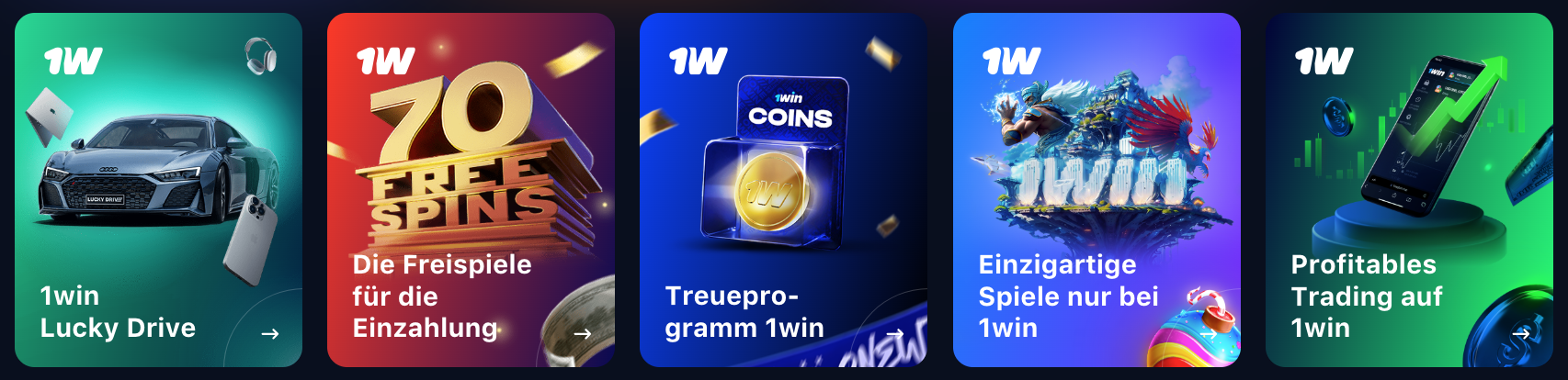 1win Bonus Programm